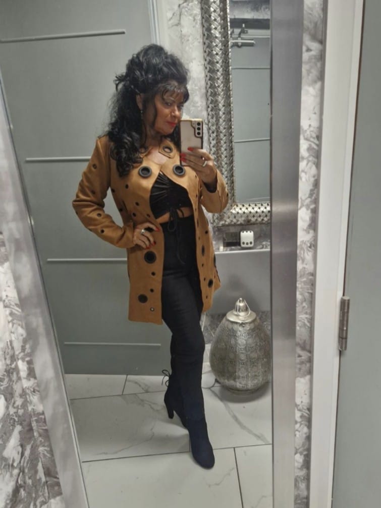 Port Hole Suedette Jacket Long