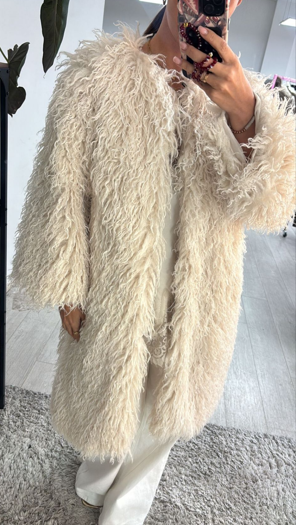 Fluffy Fur Coat
