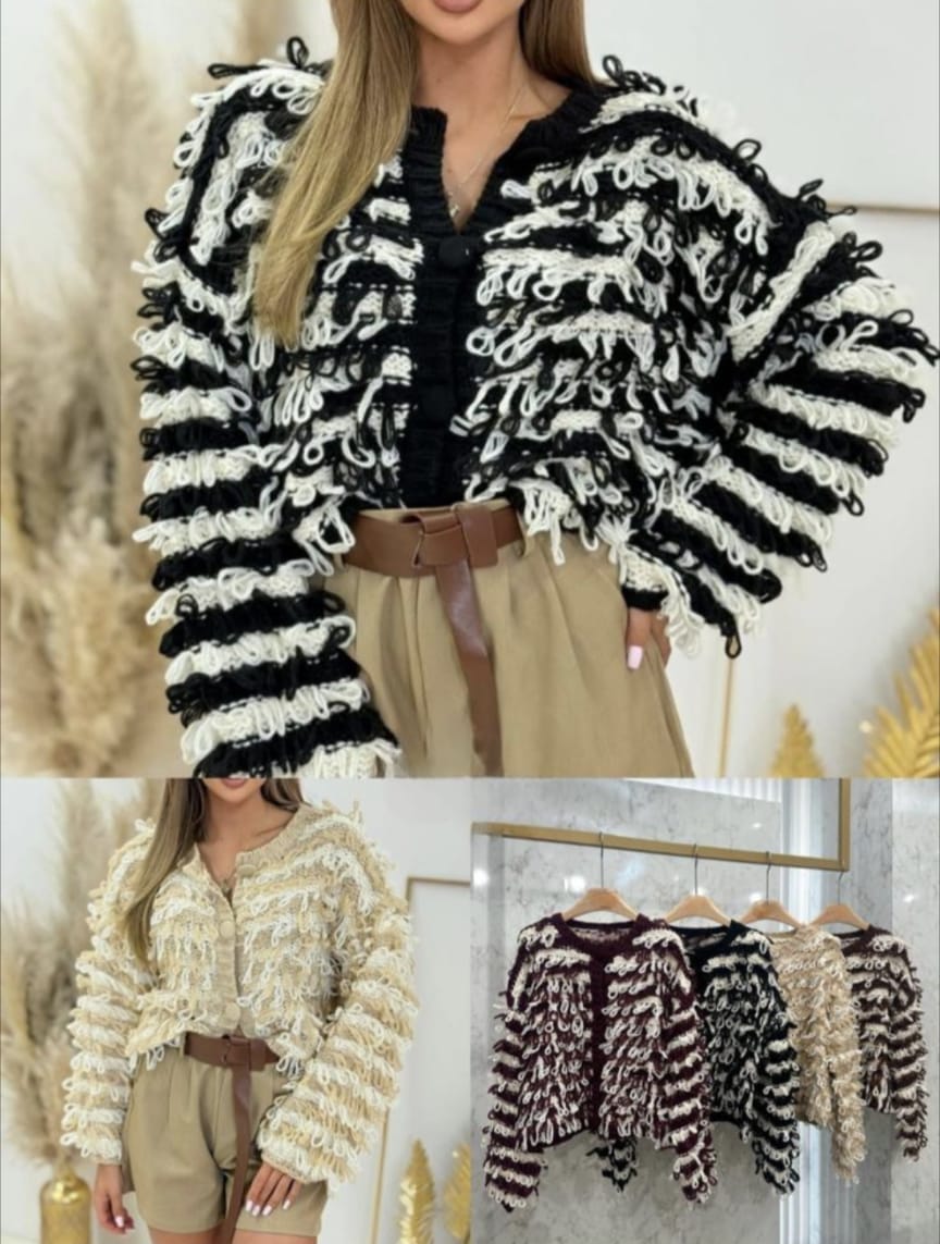 Heavy Hoop Cardigan