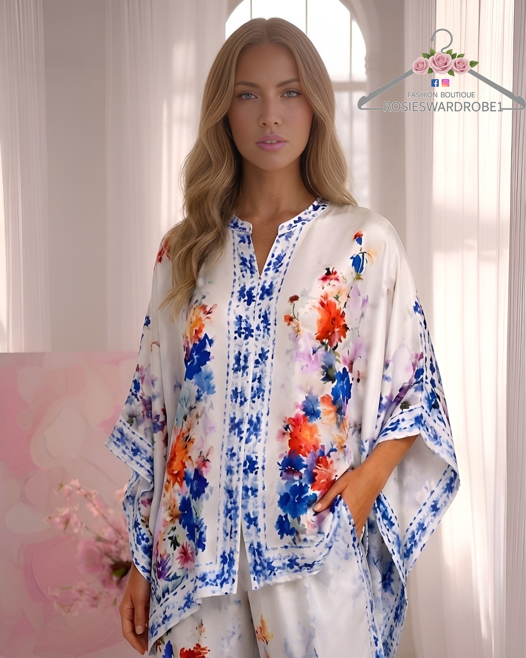 Oversized Trouser & Blouse Set