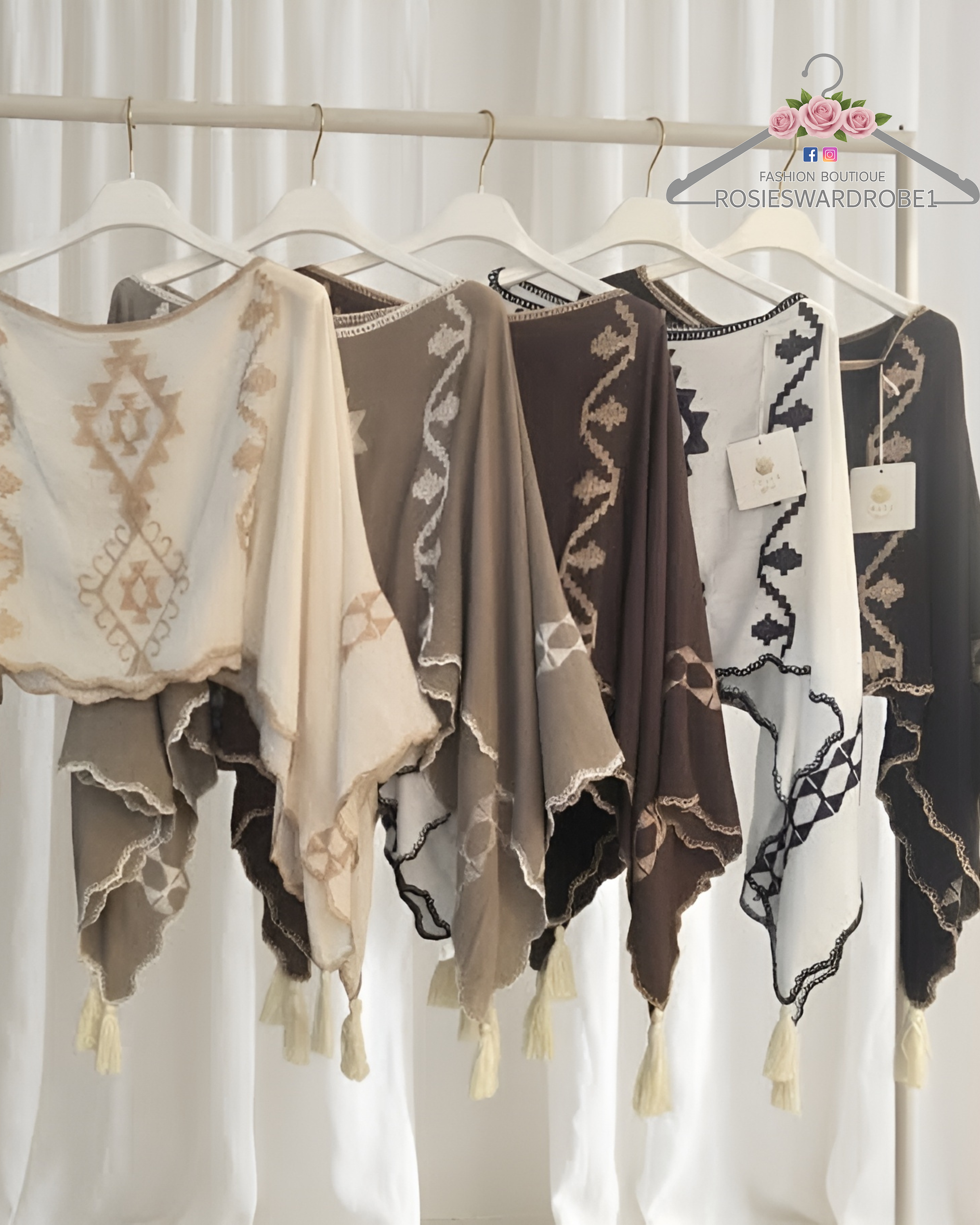 Tassel Poncho