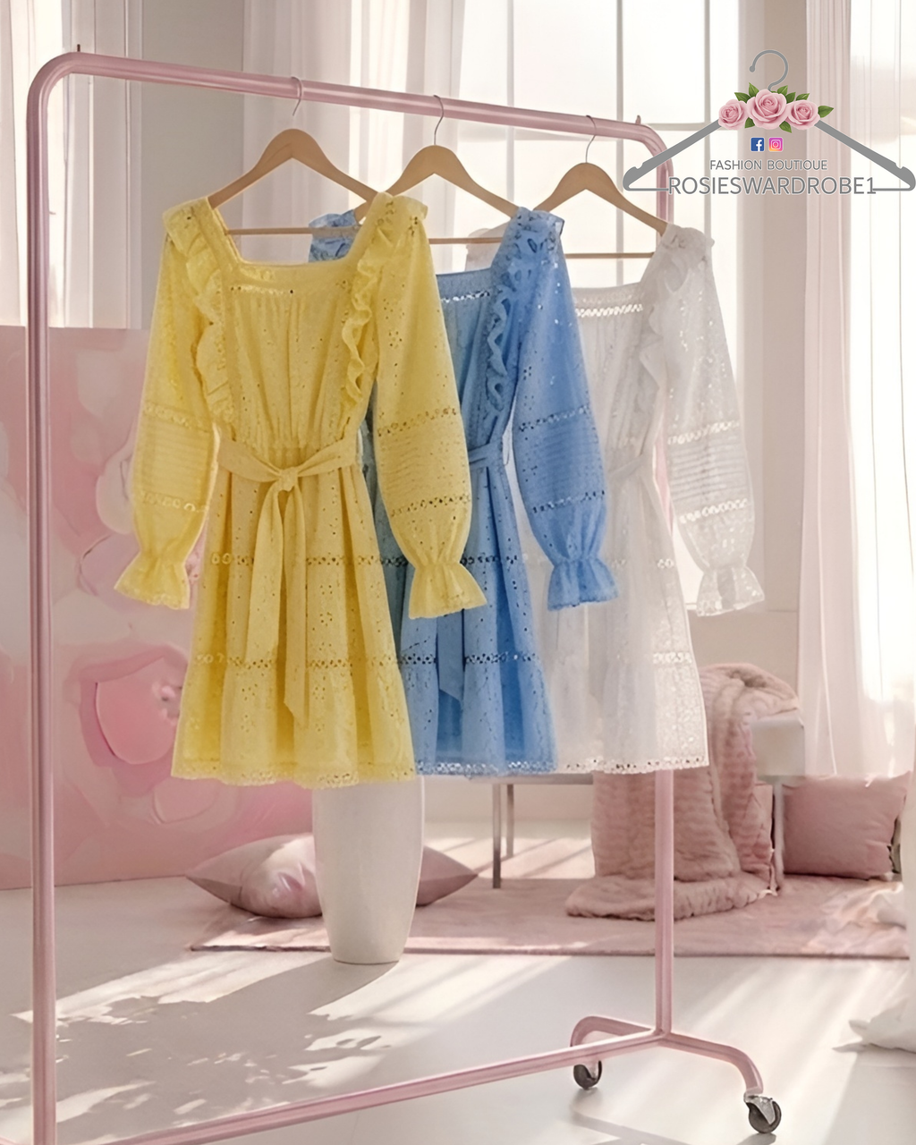 Ruffle Bow Dress